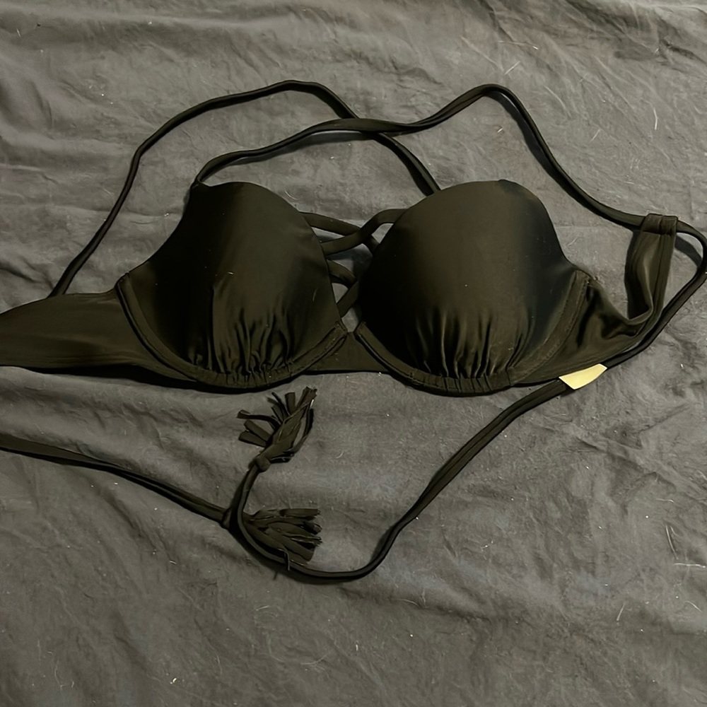 Bikini top - black Hollister size 32b